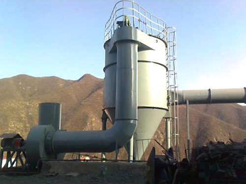 ZC型機械回轉(zhuǎn)反吹扁袋除塵器